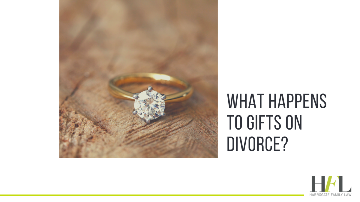 what happens to gifts on divorce
