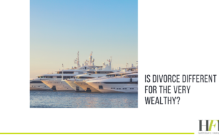 is divorce different for the very wealthy