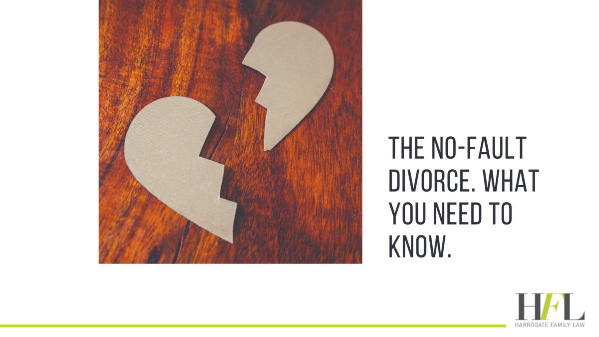 the no fault divorce-what you need to know