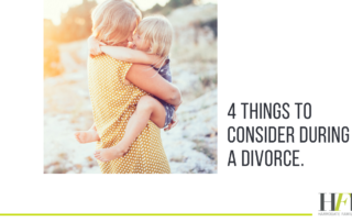 4 things to consider during divorce