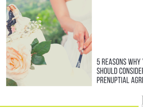 5 reasons why you should consider a prenuptial agreement