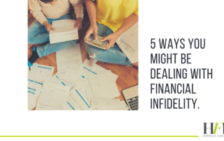 5 ways you might be dealing with financial infidelity