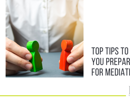 Top tips to help you prepare for mediation