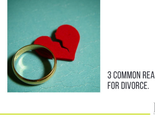 3 common reasons for divorce