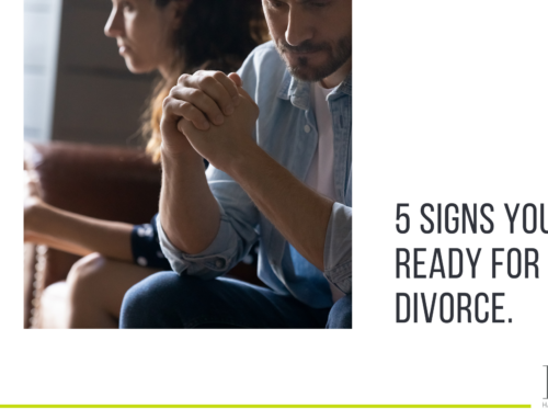 5 signs you’re ready for divorce