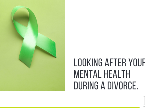 Looking after your mental health during a divorce