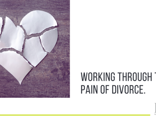 Working through the pain of divorce