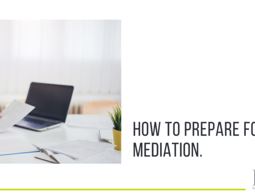 How to prepare for mediation