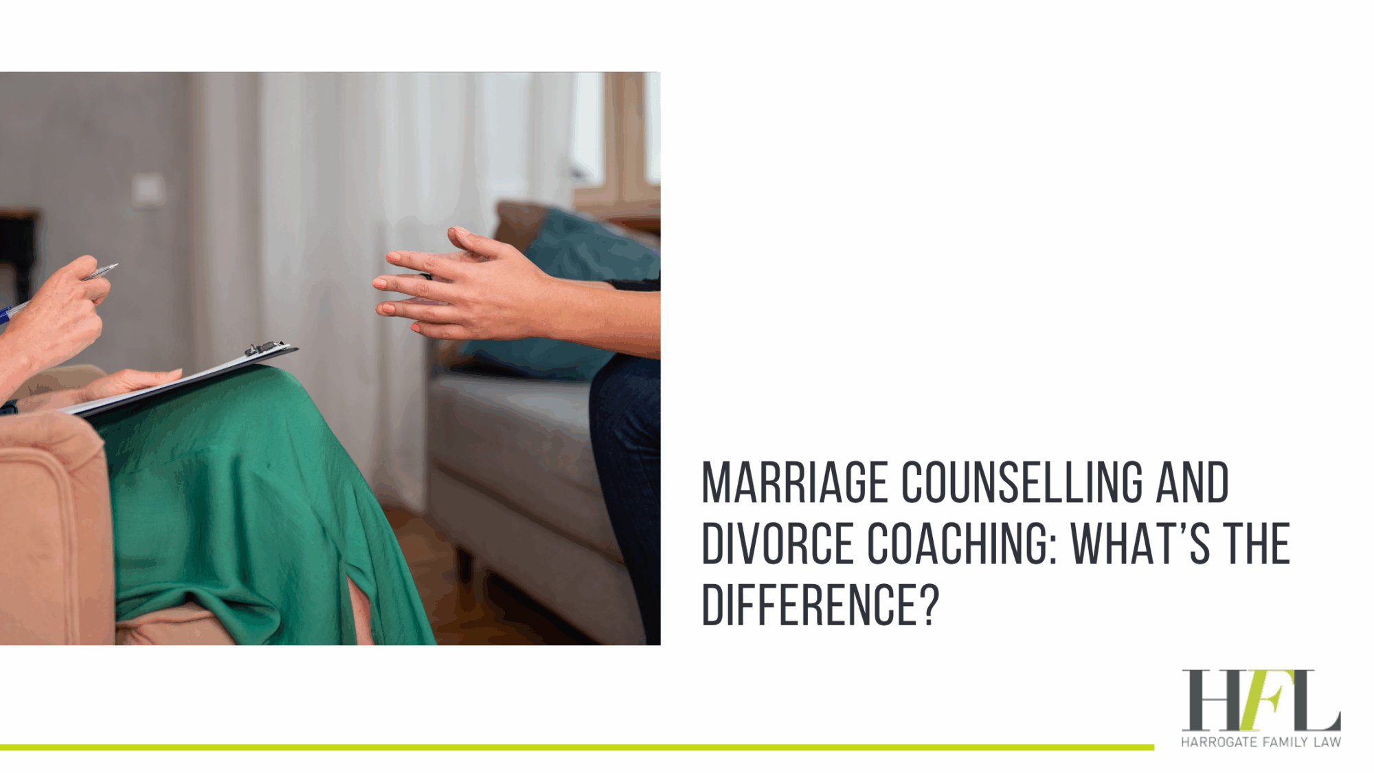 Marriage counselling and divorce coaching: what’s the difference?
