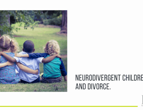 Neurodivergent children and divorce.