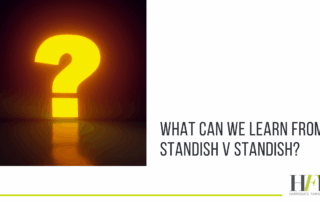 What can we learn from Standish v Standish?